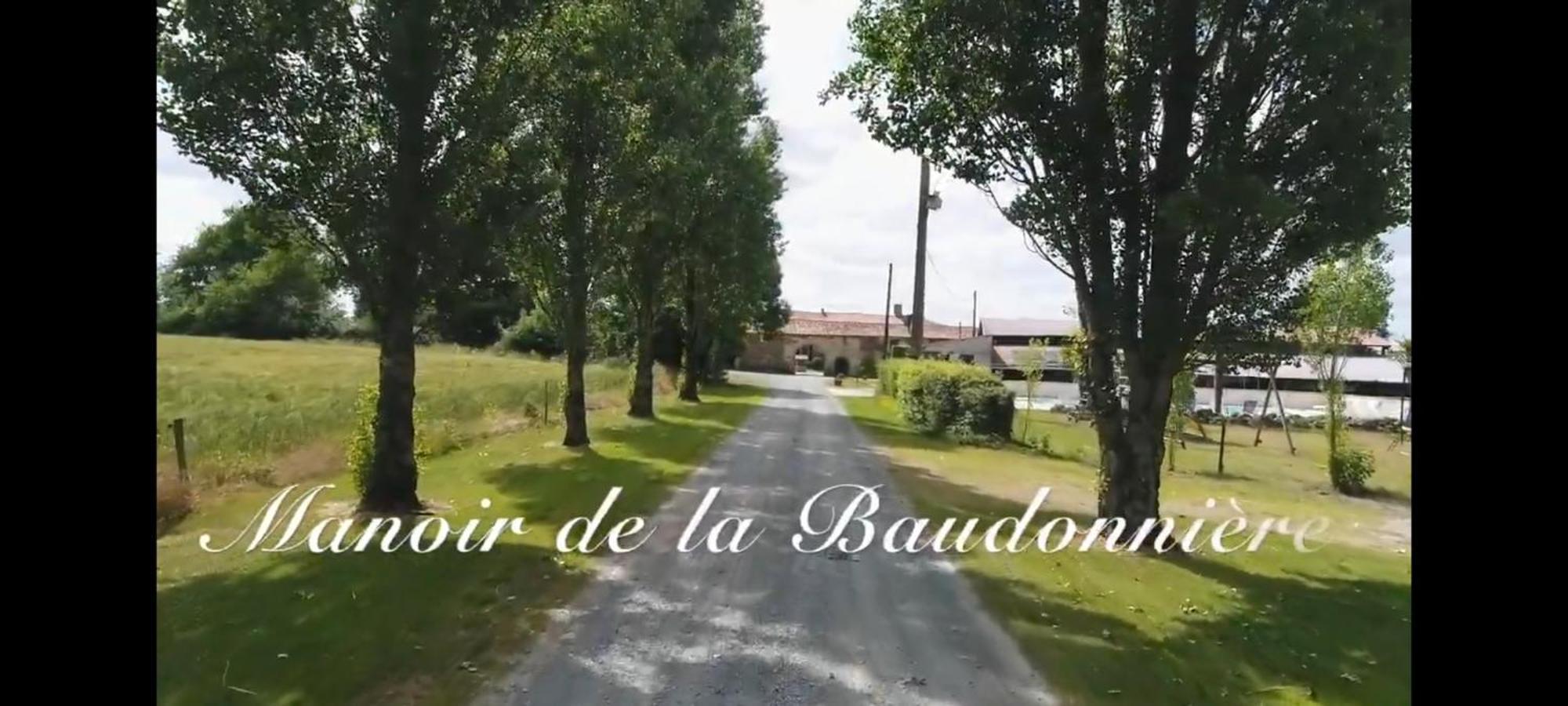 Chambre D'Hote Manoir De La Baudonniere Monsireigne エクステリア 写真